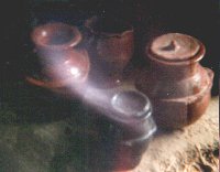 Clay pots from Kotoko village